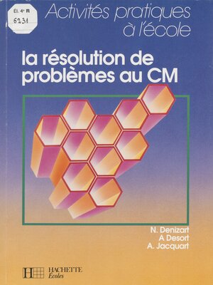 cover image of La Résolution de problèmes (cours moyen)